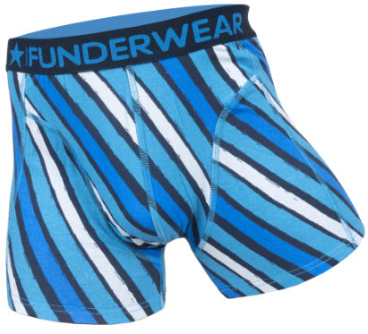 2 pack Funderwear Heren Boxers "Geometric Lines"