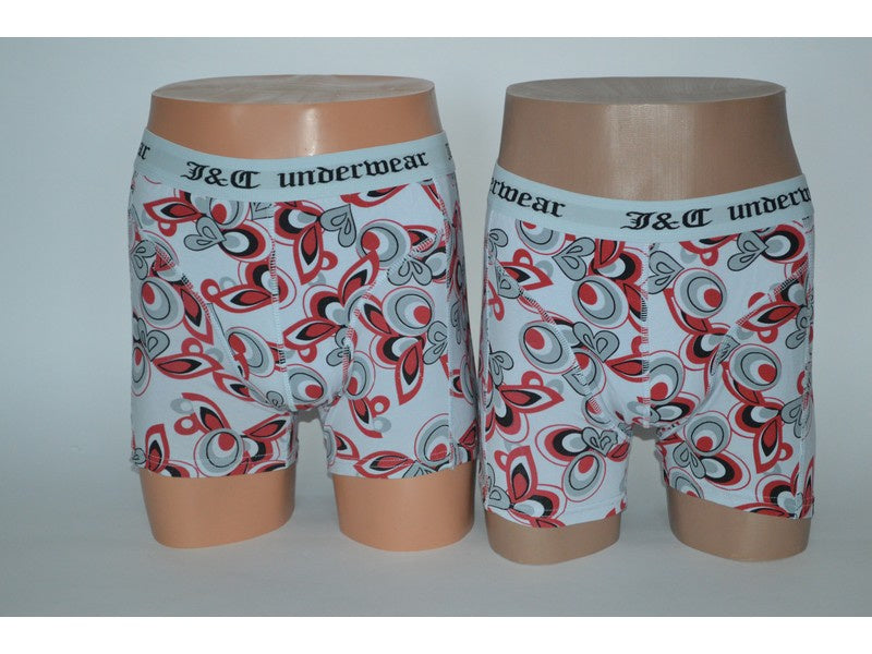 2 pack J&C Heren boxershort "Flower"