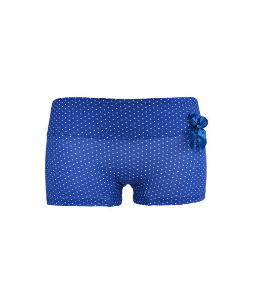 10 pack FINE WOMAN® Katoenen Boxershort dottie met strikje