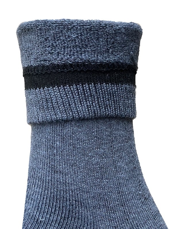 Thermo sokken "Heat Booster" Badstof Zwart 3-Pack.