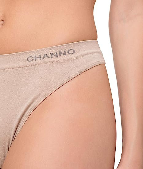 6 pack Channo naadloze dames string one size