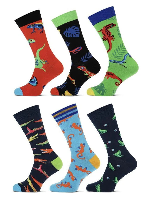 6 pack Herensok Teckel limited edition "Lizard"