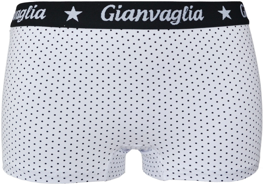 5 pack Gianvaglia Dames Boxers "Dots-2" #8036