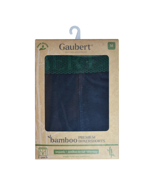 2 pack Gaubert Heren Boxers Bamboe