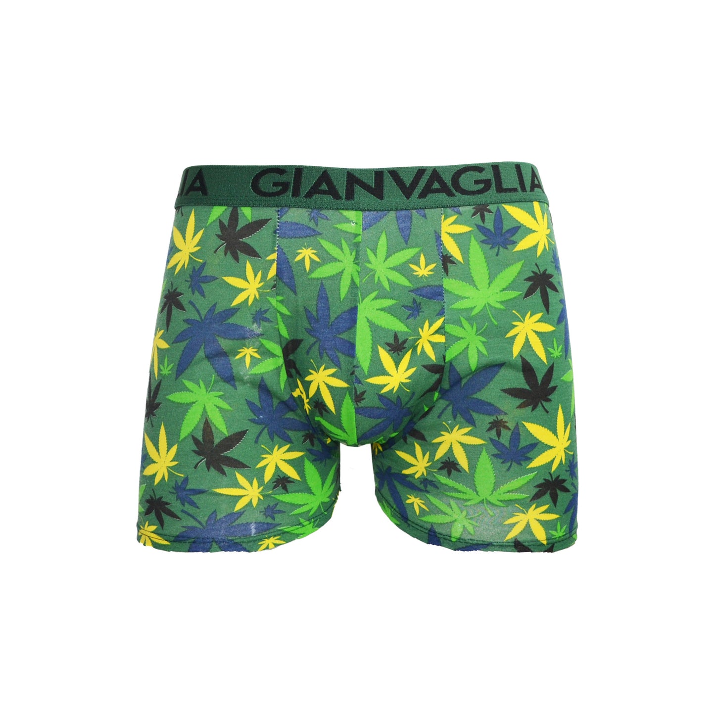 5 pack GIANVAGLIA® WEED/WIET Basic Katoenen Boxershort