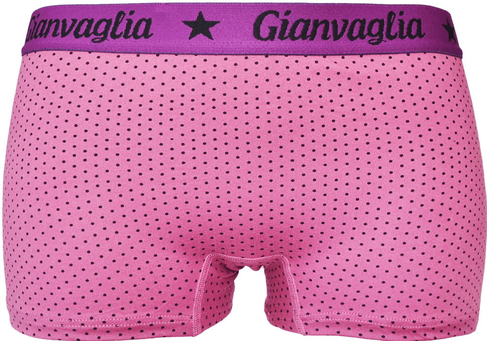 5 pack Gianvaglia Dames Boxers "Dots-2" #8036