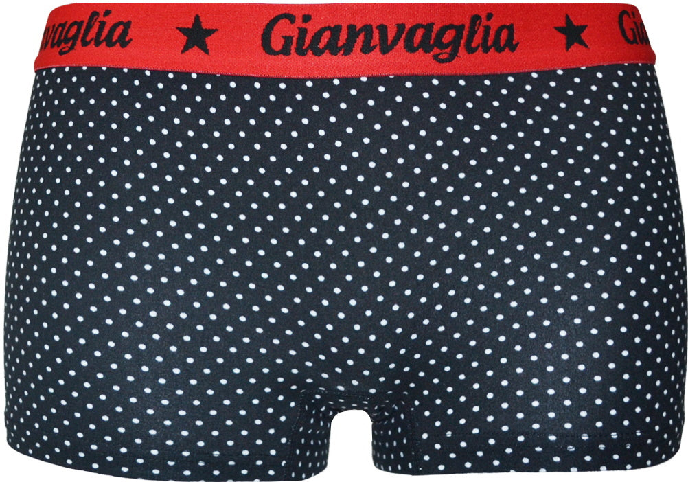 5 pack Gianvaglia Dames Boxers "Dots-2" #8036