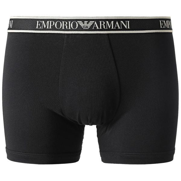 3 pack Emporio Armani heren Boxershorts Zwart/Beige