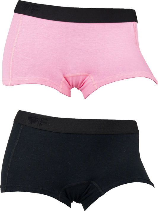 2 pack Funderwear damesboxers Pink-Roze 72004