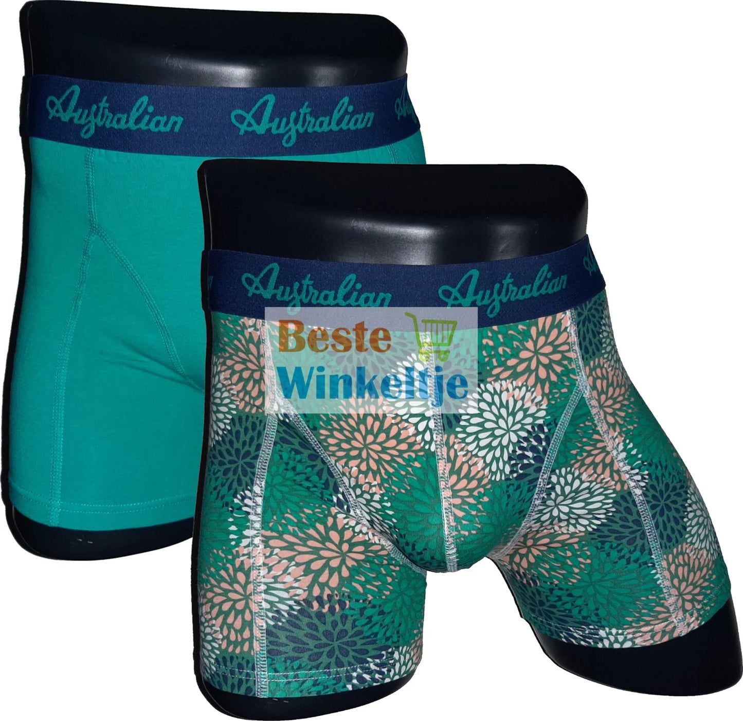 2 pack Australian Heren Boxershorts