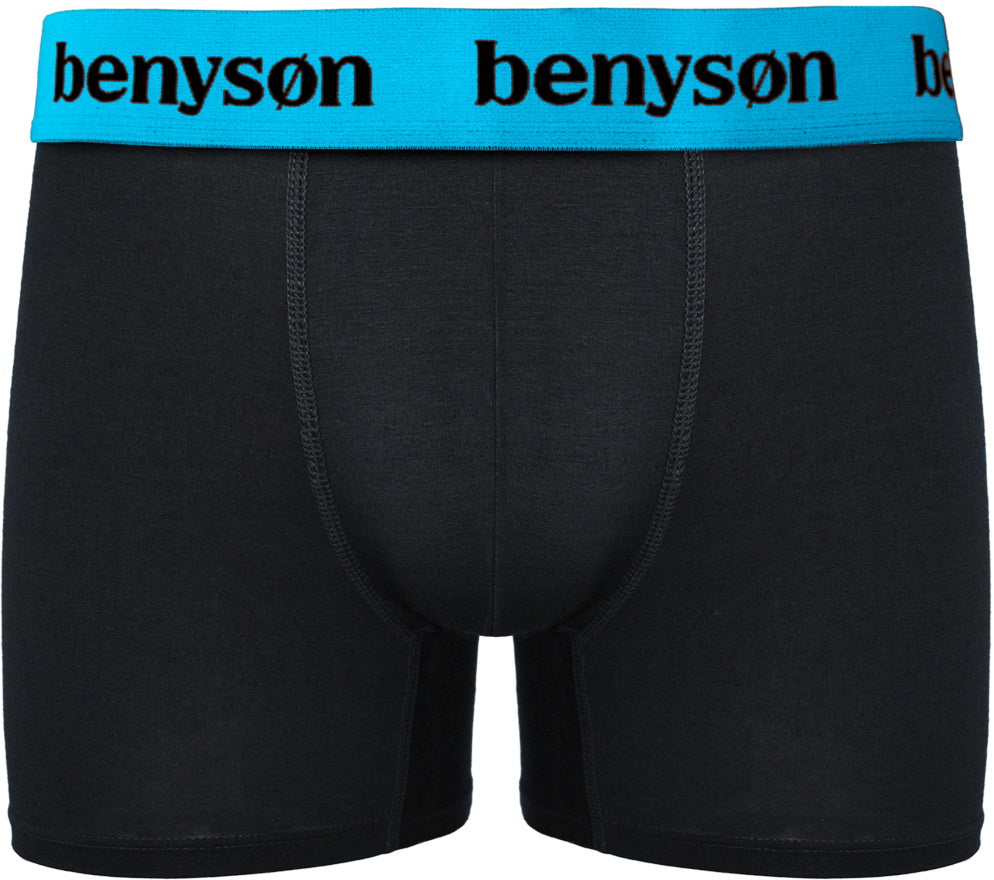 3 pack Benyson Bamboe Heren boxers "black"