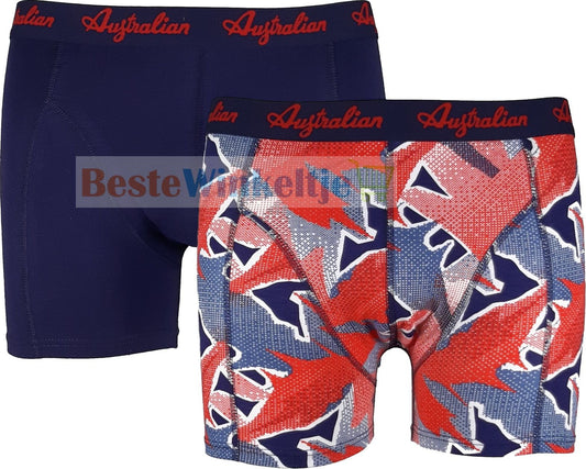 2 pack Australian Heren Boxershorts Fantasy pieces