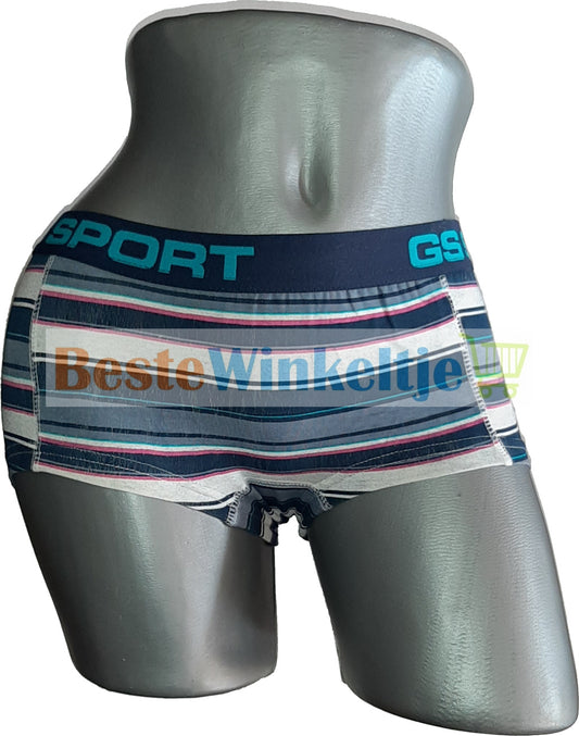 2 pack GS Sport Dames Print / Marine