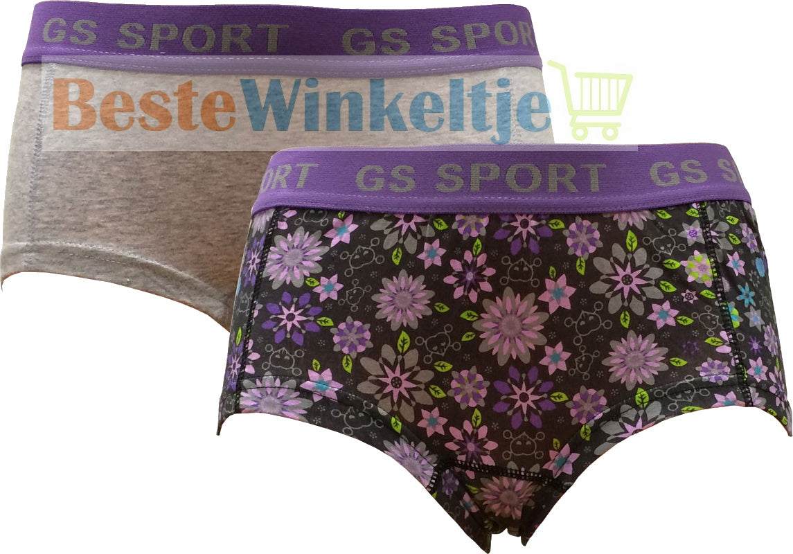 2 pack GS Sport Dames Print