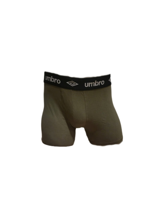 2 pack UMBRO katoenen boxershorts Deep green