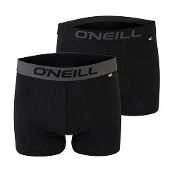 2 pack O'Neill boxershorts plain black