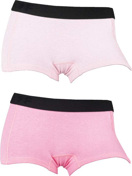 2 pack Funderwear damesboxers Pink-Roze 72004