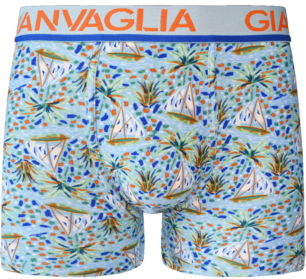 5 pack Gianvaglia Heren Boxershorts "Sea & Beach" 5062