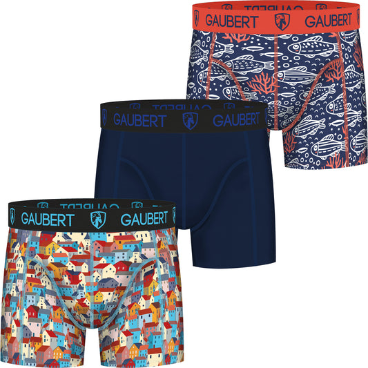 3 pack Gaubert Heren Boxershorts Bamboe