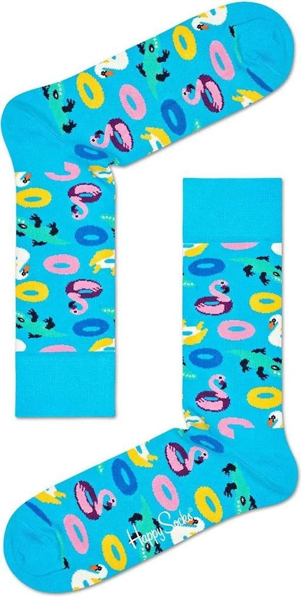 1 pack Happy Socks 41-46 Pool party damessokken