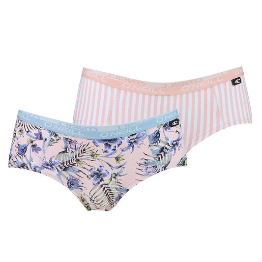2 pack O'neill dames hipster Floral Pink