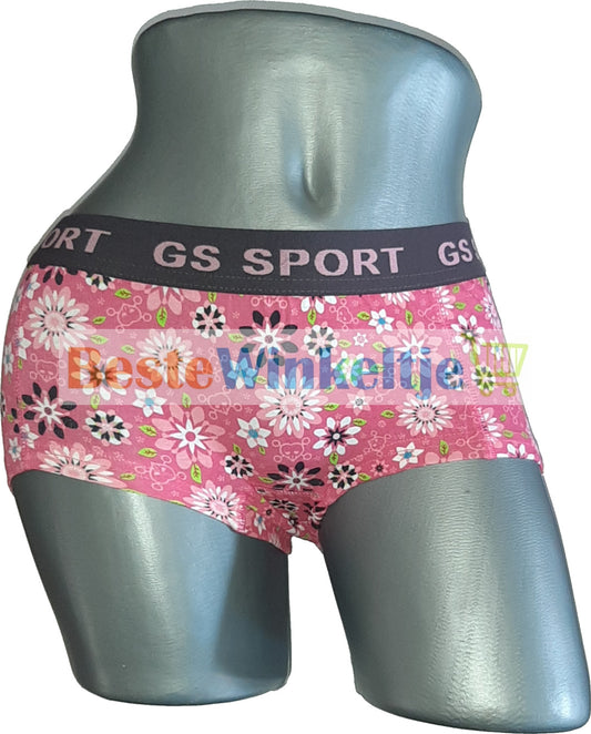 2 pack GS Sport Dames Print Roze/Roze